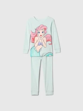 GAP × Disney Baby Organik Fırçalanmış Pamuklu Prenses Pijama Seti