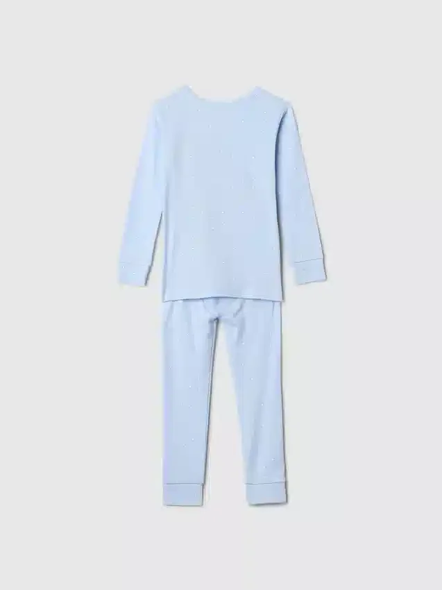 GAP × Disney Baby Organik Fırçalanmış Pamuklu Prenses Pijama Seti