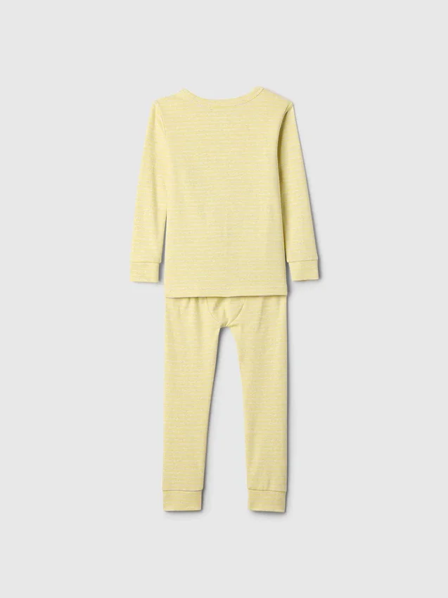 GAP × Disney Baby Organik Fırçalanmış Pamuklu Prenses Pijama Seti