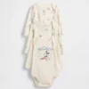 GAP × Disney Baby Organik Pamuklu Çıtçıtlı Body (3'lü Paket)