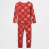 GAP × Disney Bebek & Yürümeye Başlayan Çocuk Cars Organik Fırçalanmış Pamuklu Pijama Seti
