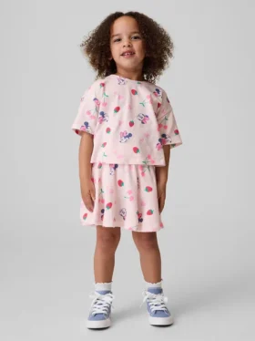 GAP × Disney Bebek & Yürümeye Başlayan Çocuk Etek-Şort Seti