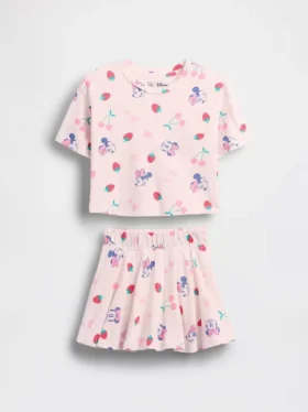 GAP × Disney Bebek & Yürümeye Başlayan Çocuk Etek-Şort Seti