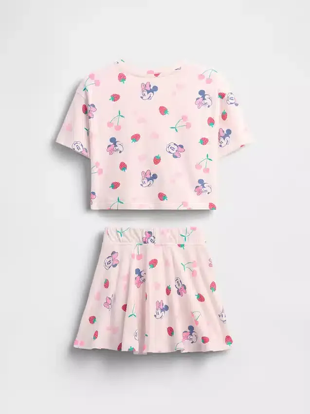 GAP × Disney Bebek & Yürümeye Başlayan Çocuk Etek-Şort Seti