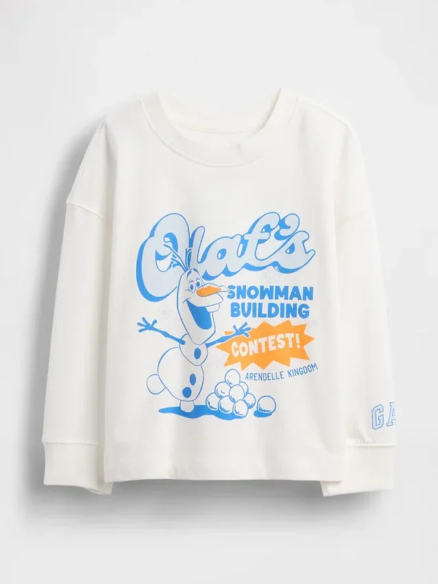 Gap × Disney Bebek & Yürümeye Başlayan Çocuk Grafikli Tişört