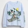 Gap × Disney Bebek & Yürümeye Başlayan Çocuk Grafikli Tişört