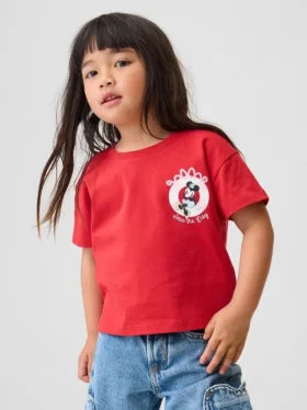 Gap × Disney Bebek & Yürümeye Başlayan Çocuk Grafikli Tişört