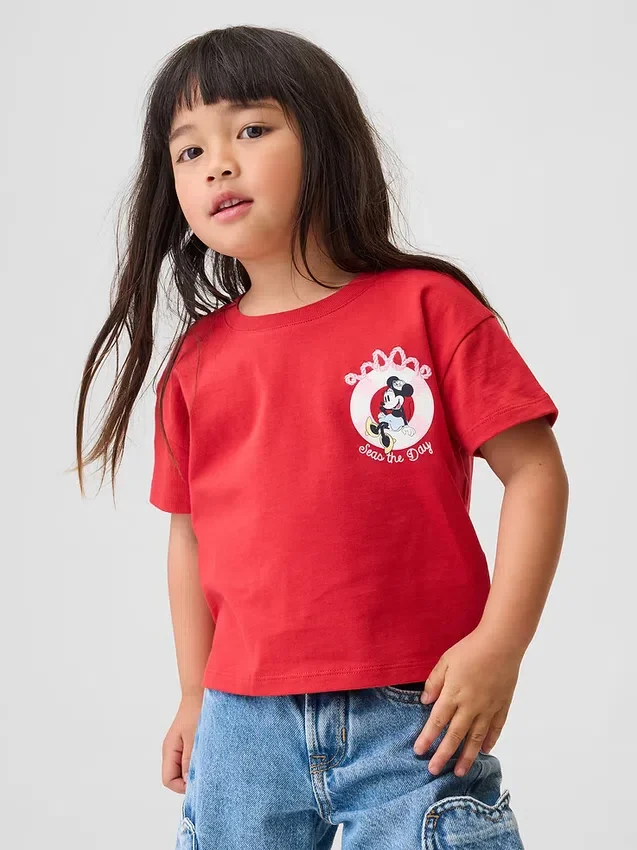 Gap × Disney Bebek & Yürümeye Başlayan Çocuk Grafikli Tişört