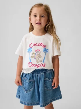 Gap × Disney Bebek & Yürümeye Başlayan Çocuk Grafikli Tişört