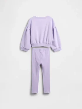 Gap × Disney Bebek & Yürümeye Başlayan Çocuk Kabarık Sweatshirt Takımı