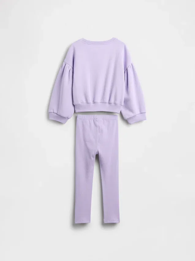 Gap × Disney Bebek & Yürümeye Başlayan Çocuk Kabarık Sweatshirt Takımı
