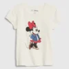 Gap × Disney Bebek & Yürümeye Başlayan Çocuk Minnie Mouse Desenli Tişört