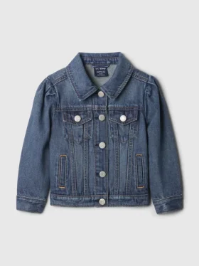 Gap × Disney Bebek & Yürümeye Başlayan Çocuk Minnie Mouse Icon Denim Ceket