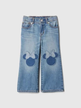 GAP × Disney Bebek & Yürümeye Başlayan Çocuk Minnie Mouse Stride Jean'ler