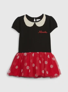 Gap × Disney Bebek & Yürümeye Başlayan Çocuk Minnie Mouse Tül Elbise