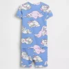 Gap × Disney Bebek & Yürümeye Başlayan Çocuk Organik Fırçalanmış Pamuklu Pijama Şort Seti