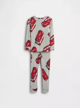 GAP × Disney Bebek & Yürümeye Başlayan Çocuk Organik Fırçalanmış Pamuklu Pijama Seti