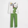 GAP × Disney Bebek & Yürümeye Başlayan Çocuk Organik Fırçalanmış Pamuklu Pijama Seti