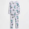 GAP × Disney Bebek & Yürümeye Başlayan Çocuk Organik Fırçalanmış Pamuklu Pijama Seti