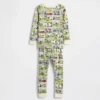 GAP × Disney Bebek & Yürümeye Başlayan Çocuk Organik Fırçalanmış Pamuklu Pijama Seti