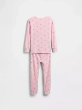 GAP × Disney Bebek & Yürümeye Başlayan Çocuk Organik Fırçalanmış Pamuklu Pijama Seti