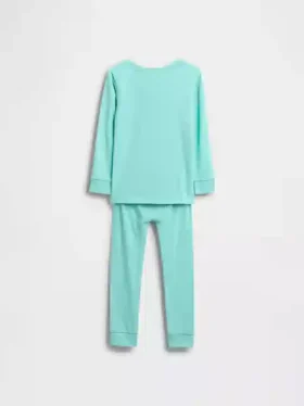 GAP × Disney Bebek & Yürümeye Başlayan Çocuk Organik Fırçalanmış Pamuklu Pijama Seti