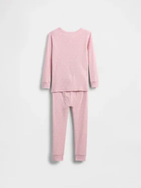 GAP × Disney Bebek & Yürümeye Başlayan Çocuk Organik Fırçalanmış Pamuklu Pijama Seti