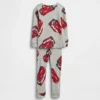 GAP × Disney Bebek & Yürümeye Başlayan Çocuk Organik Fırçalanmış Pamuklu Pijama Seti