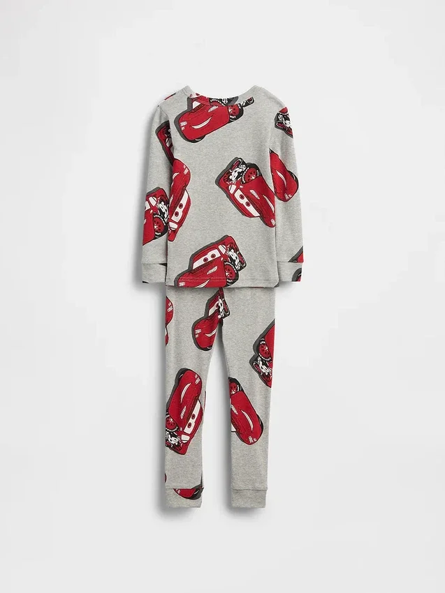 GAP × Disney Bebek & Yürümeye Başlayan Çocuk Organik Fırçalanmış Pamuklu Pijama Seti