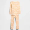 GAP × Disney Bebek & Yürümeye Başlayan Çocuk Organik Fırçalanmış Pamuklu Pijama Seti
