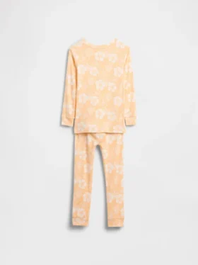 GAP × Disney Bebek & Yürümeye Başlayan Çocuk Organik Fırçalanmış Pamuklu Pijama Seti