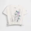 Gap × Disney Bebek & Yürümeye Başlayan Çocuk Organik Pamuklu Fiyonklu Grafik Tişört