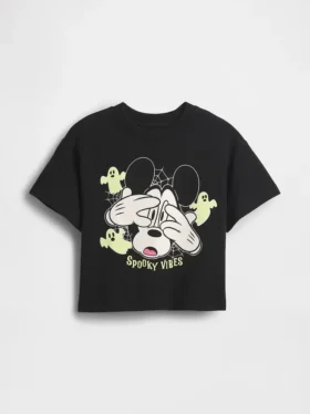 Gap × Disney Bebek & Yürümeye Başlayan Çocuk Oversized Grafik Tişört