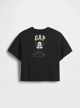 Gap × Disney Bebek & Yürümeye Başlayan Çocuk Oversized Grafik Tişört