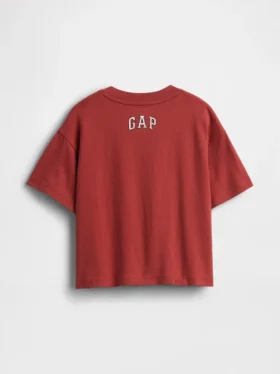 Gap × Disney Bebek & Yürümeye Başlayan Çocuk Oversized Grafik Tişört