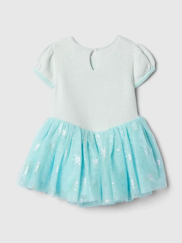 Gap × Disney Bebek & Yürümeye Başlayan Çocuk Prenses Elsa Tül Elbise