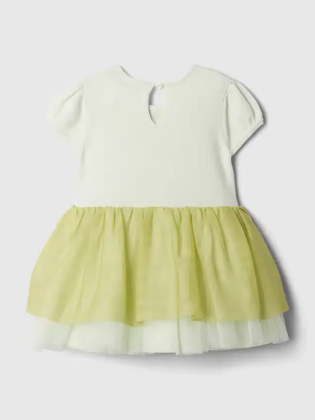Gap × Disney Bebek & Yürümeye Başlayan Çocuk Prenses Tiana Tül Elbise