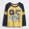 GAP × Disney Bebek & Yürümeye Başlayan Çocuk Raglan Jersey Tişört