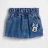 Gap × Disney Bebek & Yürümeye Başlayan Çocuk Stride Denim Şortlar