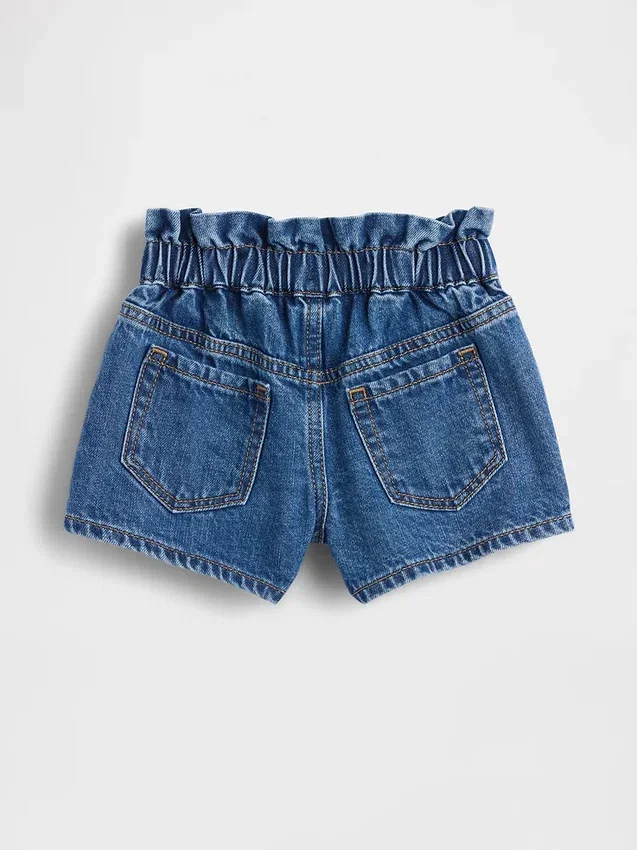 Gap × Disney Bebek & Yürümeye Başlayan Çocuk Stride Denim Şortlar