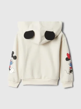Gap × Disney Bebek & Yürümeye Başlayan Çocuk Vintagesoft 3D Kapüşonlu Sweatshirt