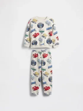 Gap × Disney Bebek & Yürümeye Başlayan Çocuk Vintagesoft Cars Sweatshirt Seti