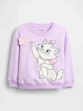 GAP × Disney Bebek & Yürümeye Başlayan Çocuk Vintagesoft Grafikli Sweatshirt