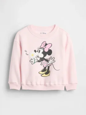 GAP × Disney Bebek & Yürümeye Başlayan Çocuk Vintagesoft Grafikli Sweatshirt