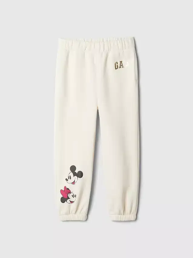 GAP × Disney Bebek & Yürümeye Başlayan Çocuk Vintagesoft Logolu Jogger Pantolon