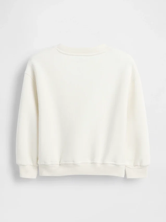 Gap × Disney Bebek & Yürümeye Başlayan Çocuk Vintagesoft Nyc Logolu Sweatshirt