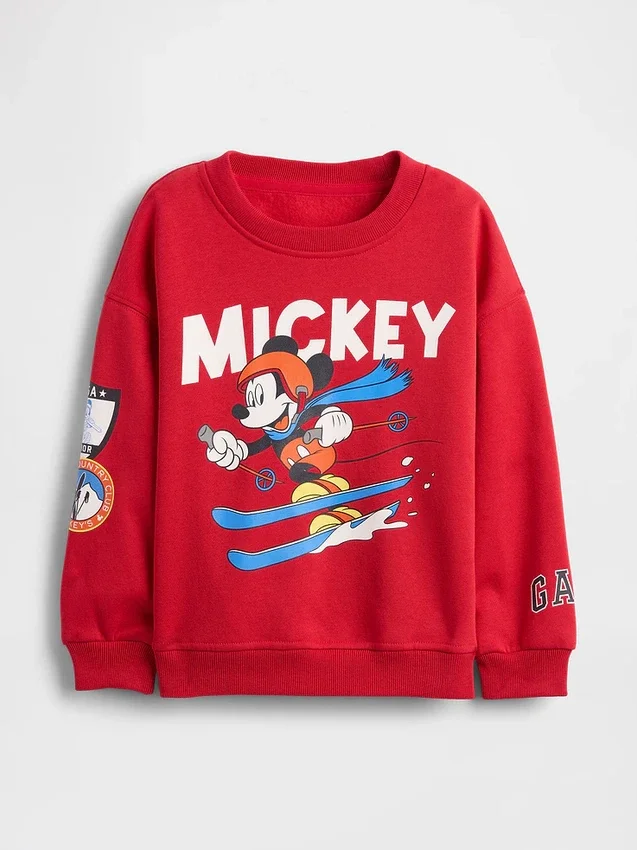 GAP × Disney Bebek & Yürümeye Başlayan Çocuk Vintagesoft Sweatshirt
