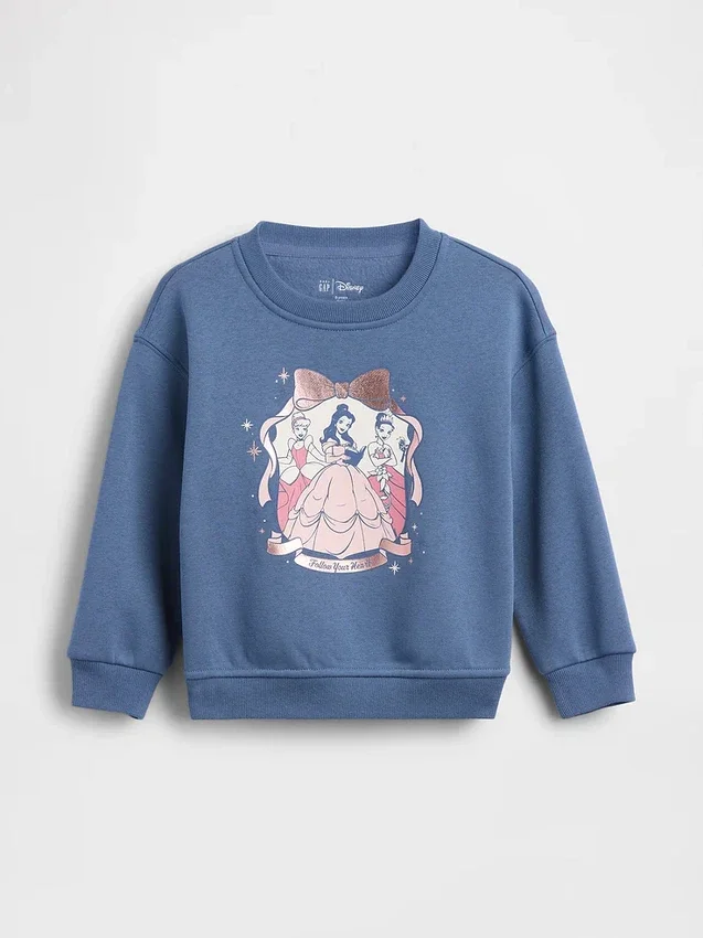 GAP × Disney Bebek & Yürümeye Başlayan Çocuk Vintagesoft Sweatshirt