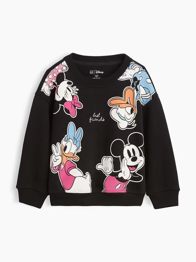 GAP × Disney Bebek & Yürümeye Başlayan Çocuk Vintagesoft Sweatshirt