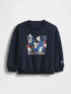 GAP × Disney Bebek & Yürümeye Başlayan Çocuk Vintagesoft Sweatshirt